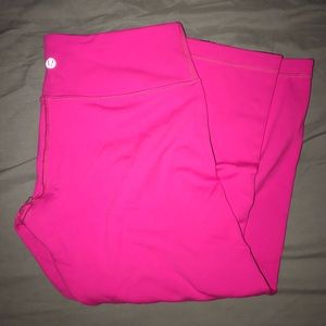 Lululemon reversible capris